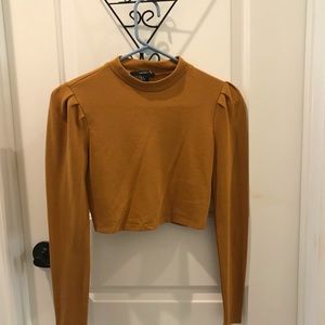 Women’s yellow top from forever 21 size S